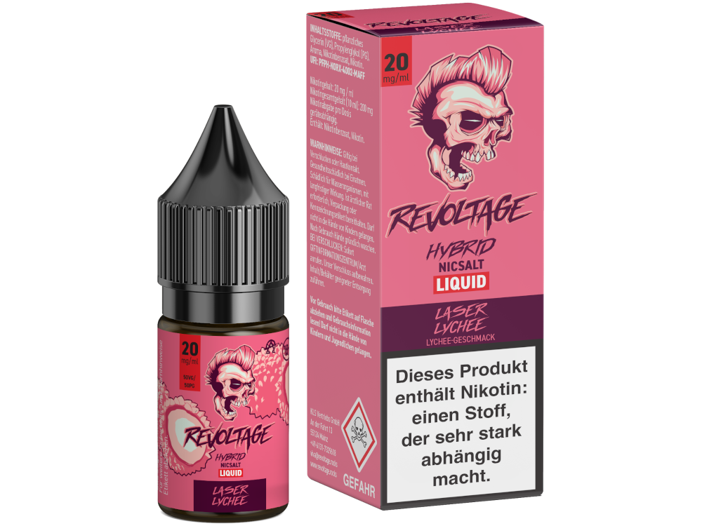 Revoltage - Laser Lychee - Hybrid Nikotinsalz Liquid