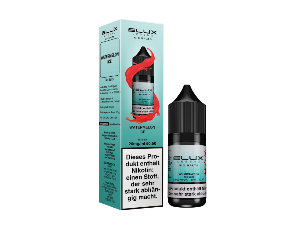 Elux - Watermelon Ice - Nikotinsalz Liquid