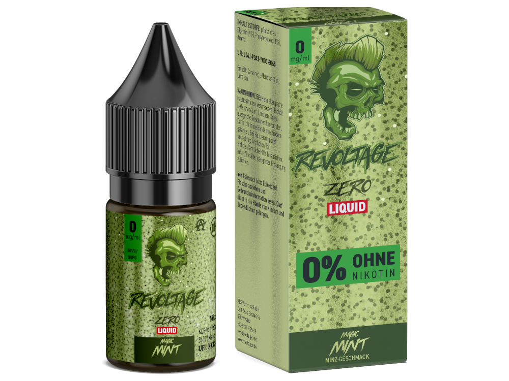 Revoltage - Magic Mint - Hybrid Nikotinsalz Liquid 0 mg/ml