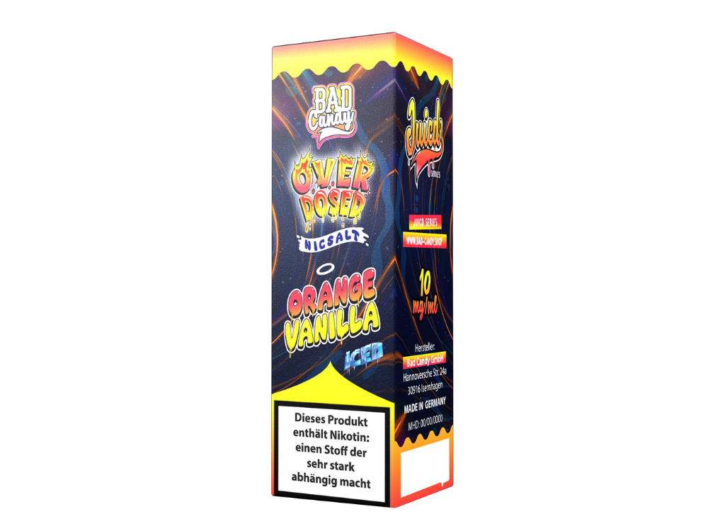 Bad Candy Liquids - Juicd - Overdosed Orange Vanilla - Nikotinsalz Liquid