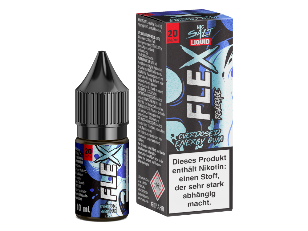 Revoltage - FLEX - Overdosed Energy Gum - Nikotinsalz Liquid