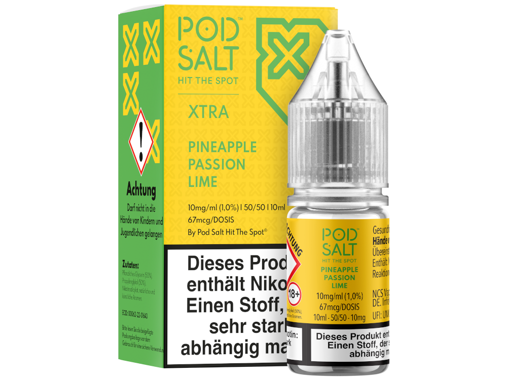 Pod Salt X - Pineapple Passion Lime - Nikotinsalz Liquid