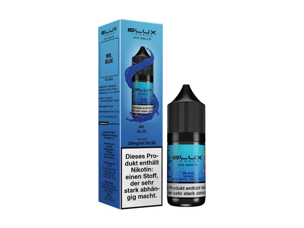 Elux - Mr. Blue - Nikotinsalz Liquid