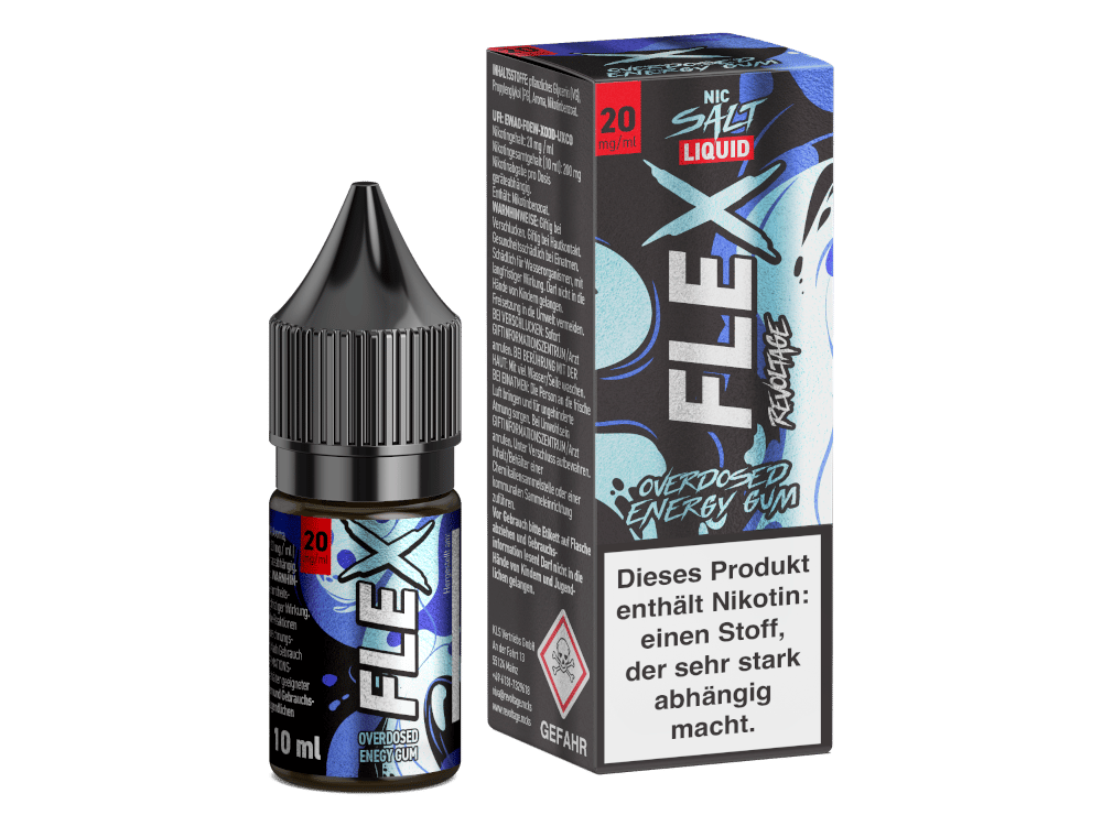 Revoltage - FLEX - Overdosed Energy Gum - Nikotinsalz Liquid