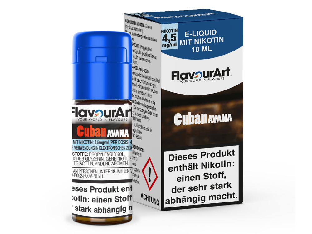 FlavourArt - Cuban Avana E-Zigaretten Liquid