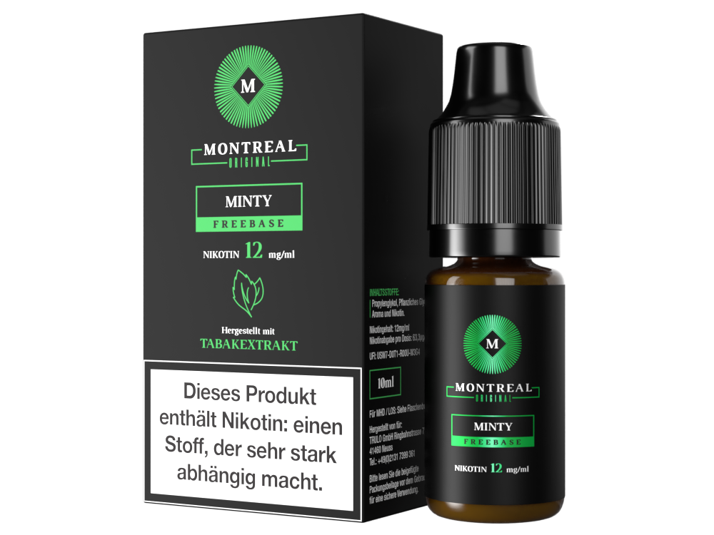 Montreal Original - Minty E-Zigaretten Liquid