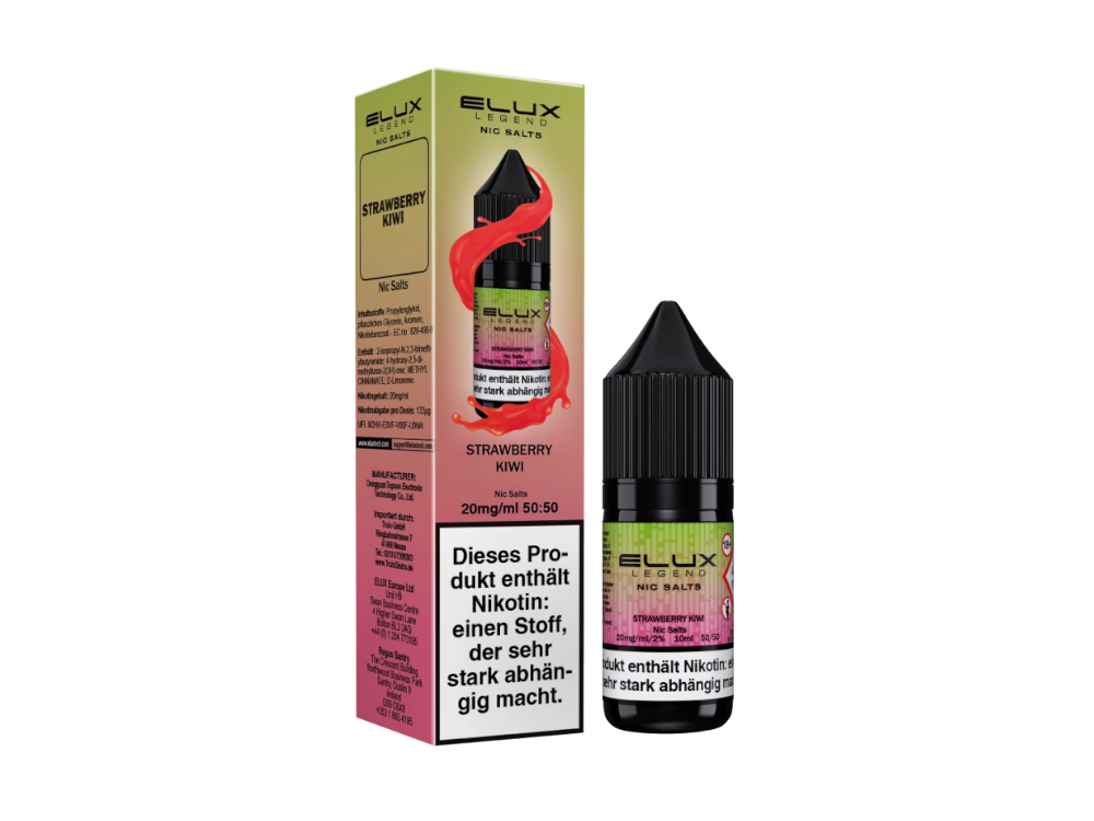 Elux - Strawberry Kiwi - Nikotinsalz Liquid