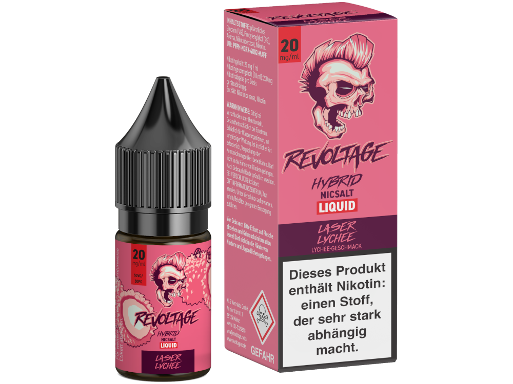 Revoltage - Laser Lychee - Hybrid Nikotinsalz Liquid