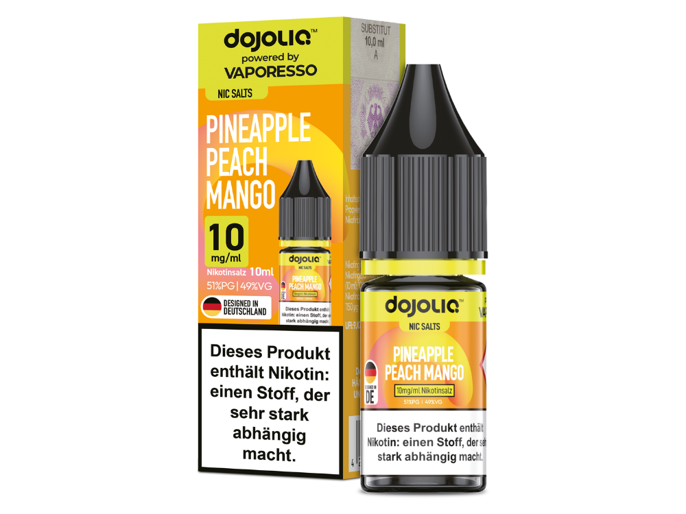Vaporesso - Dojoliq - Pineapple Peach Mango - Nikotinsalz Liquid