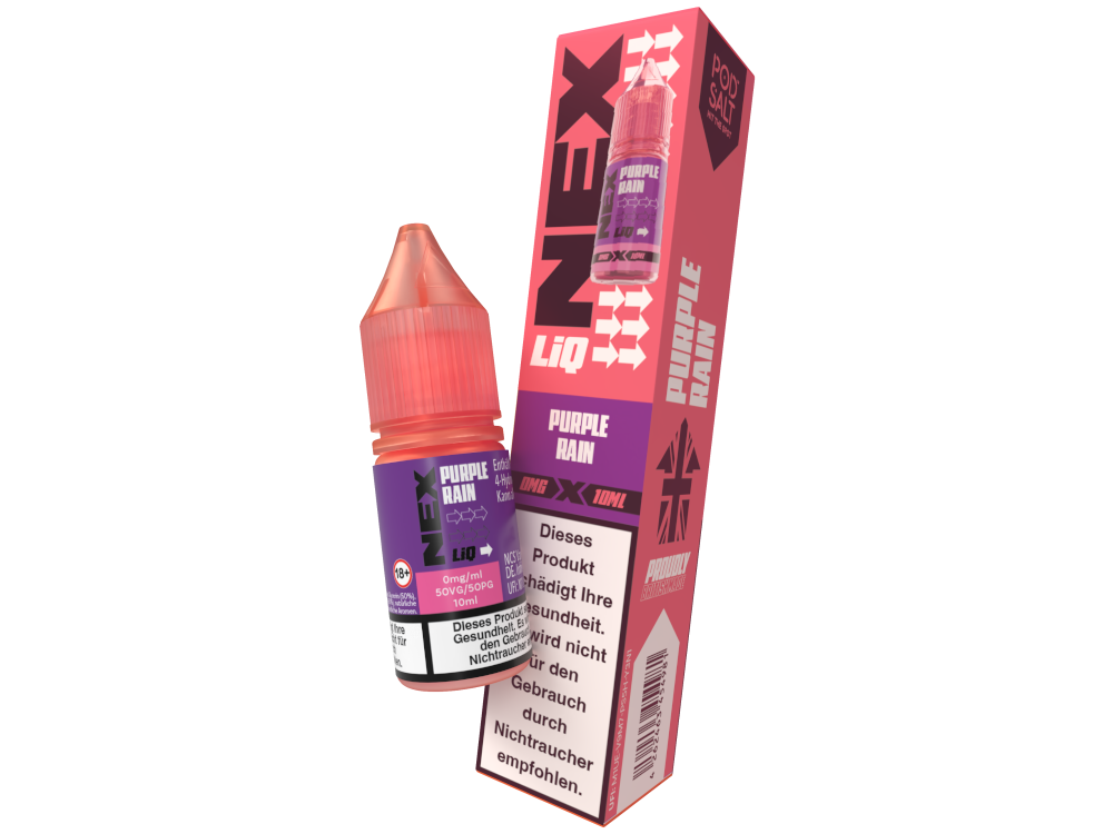 Pod Salt - NexLiq - Purple Rain Nikotinsalz Liquid