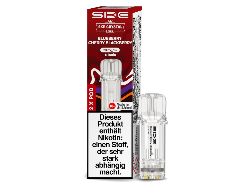 SKE - Crystal Plus Pod 20 mg/ml (2 Stück pro Packung)