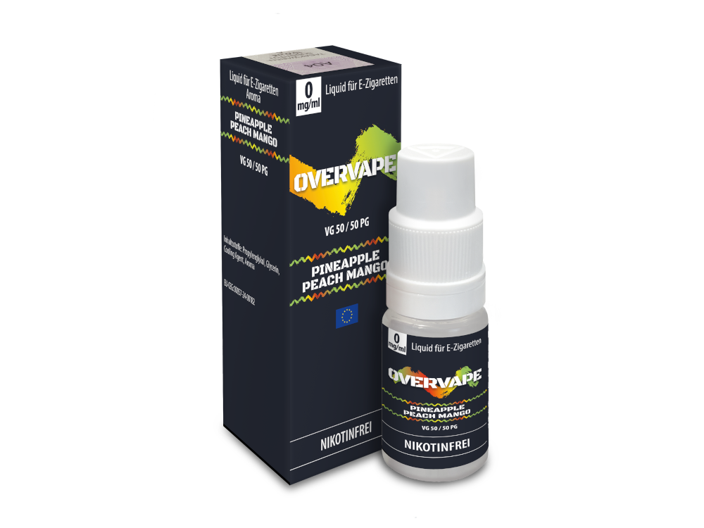 Overvape - Pineapple Peach Mango - Nikotinsalz Liquid