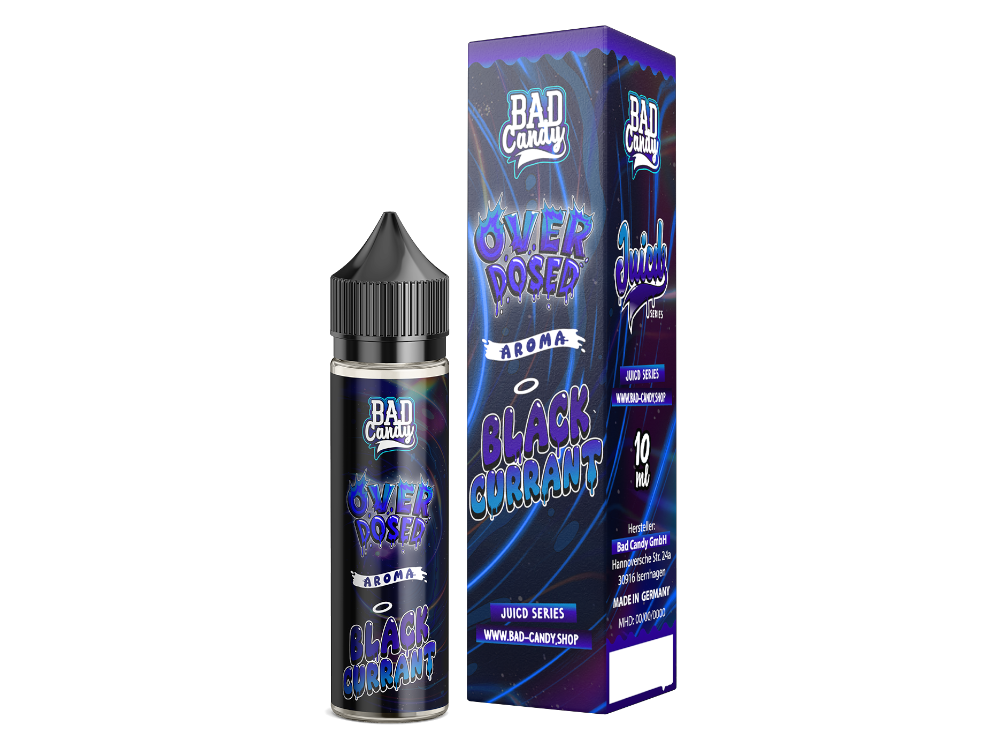Bad Candy Liquids - Juicd - Aroma Overdosed Blackcurrant 10 ml