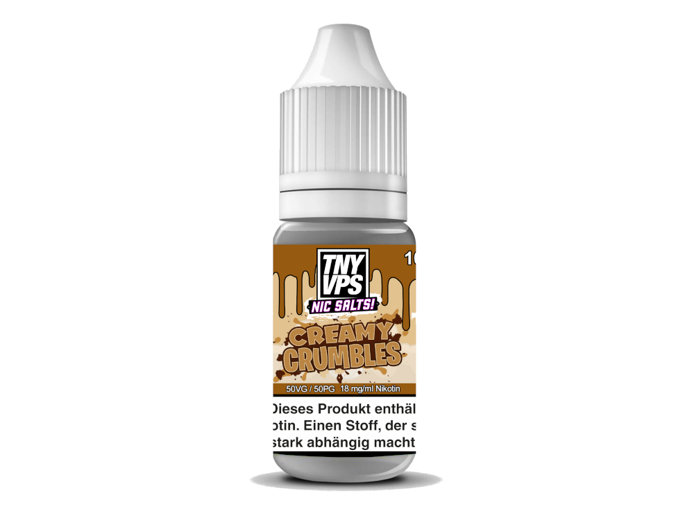 TNYVPS - Creamy Crumbles - Nikotinsalz Liquid 18 mg/ml