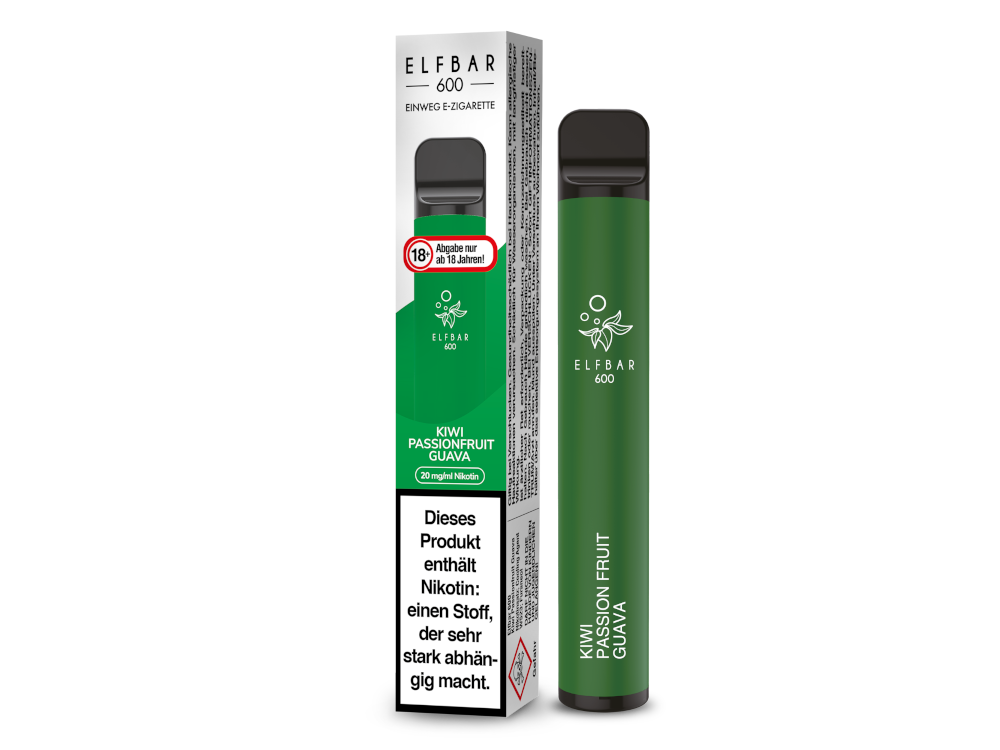 Elfbar - 600 Einweg E-Zigarette - 20 mg/ml