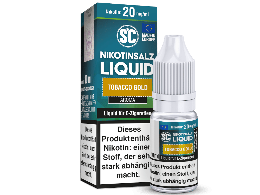 SC - Tobacco Gold - Nikotinsalz Liquid