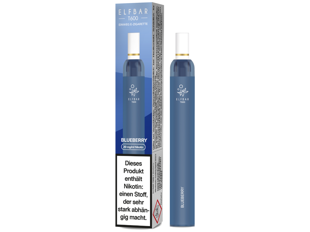 Elfbar - T600 Einweg E-Zigarette - 20 mg/ml