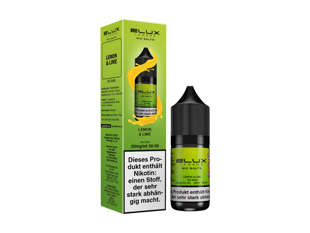 Elux - Lemon & Lime - Nikotinsalz Liquid