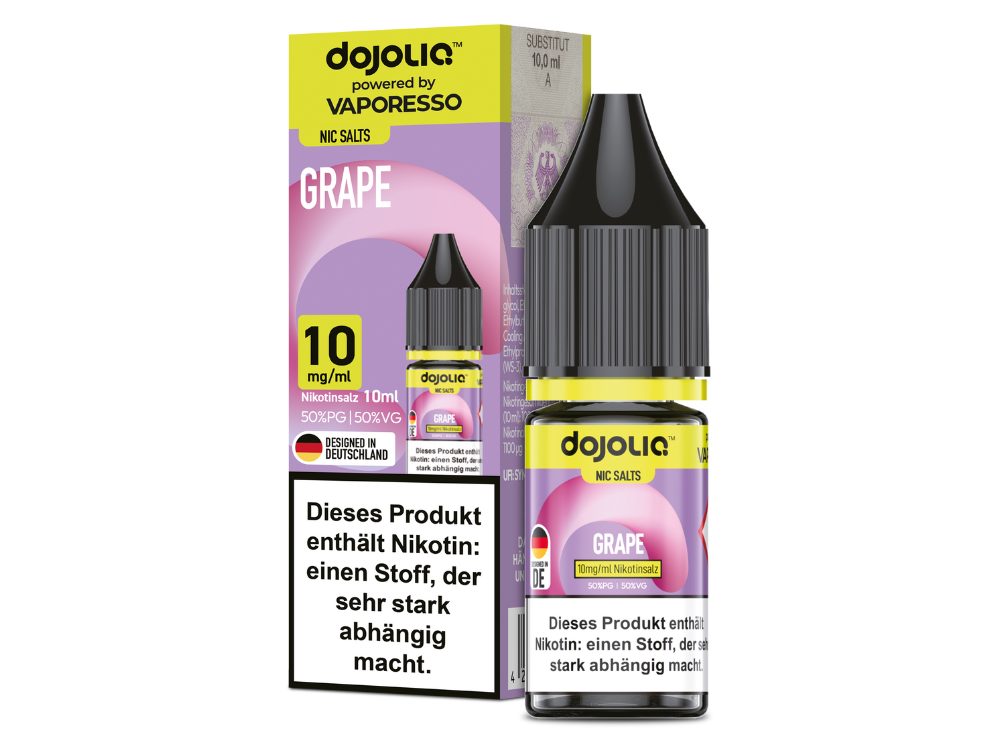 Vaporesso - Dojoliq - Grape - Nikotinsalz Liquid