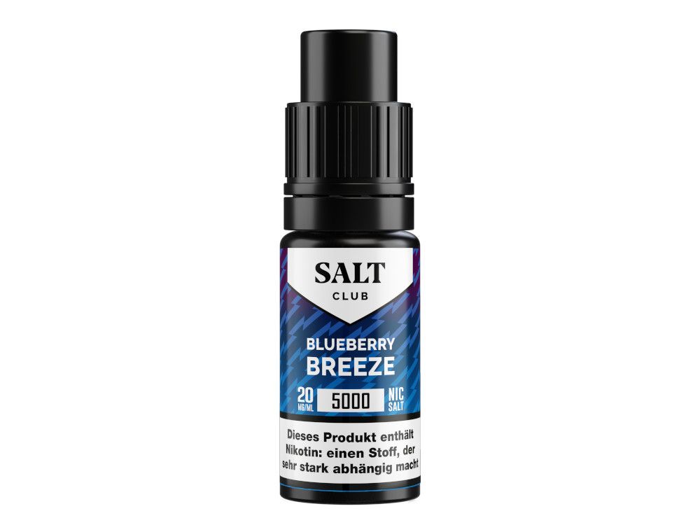 Salt Club - 5000 - Blueberry Breeze Nikotinsalz Liquid 20 mg/ml