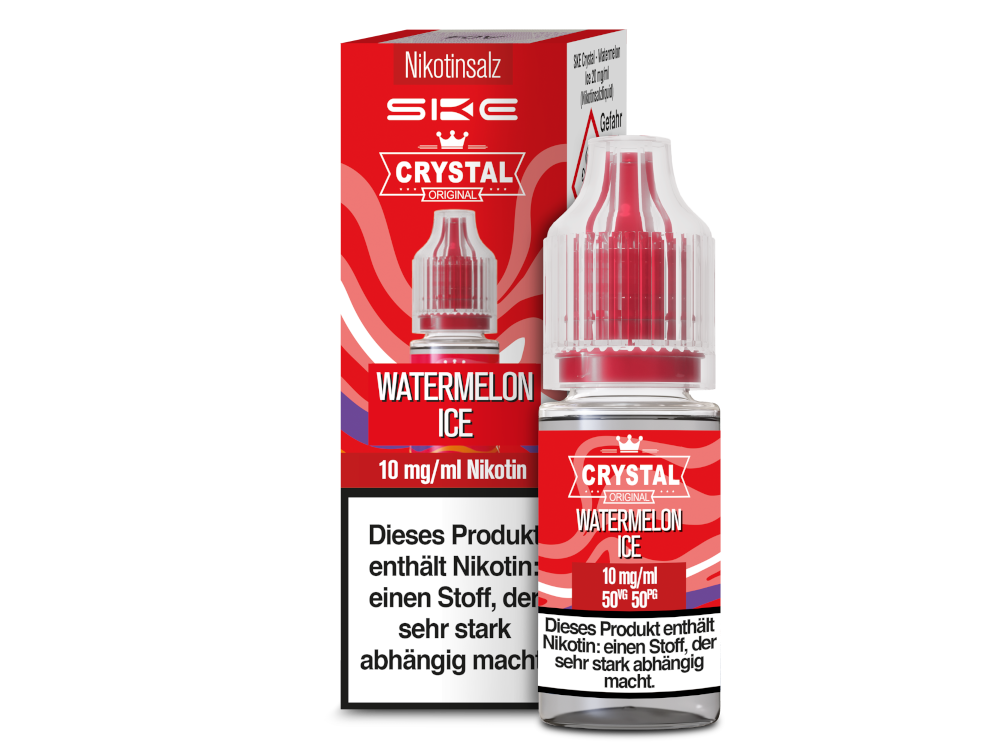 SKE - Crystal - Watermelon Ice - Nikotinsalz Liquid