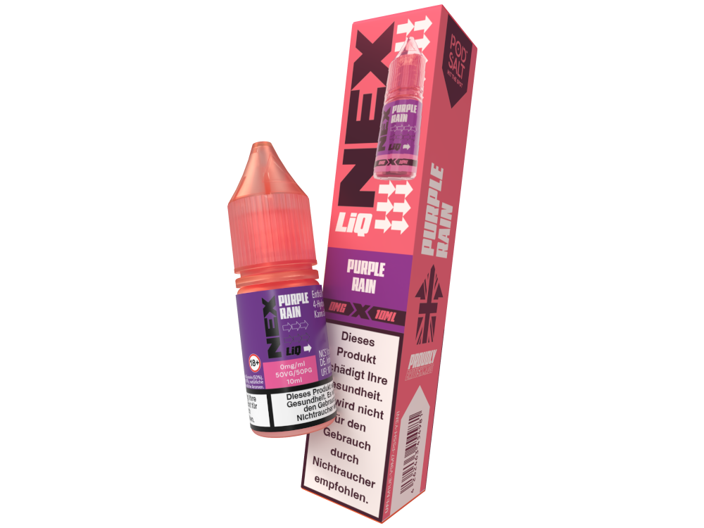 Pod Salt - NexLiq - Purple Rain Nikotinsalz Liquid