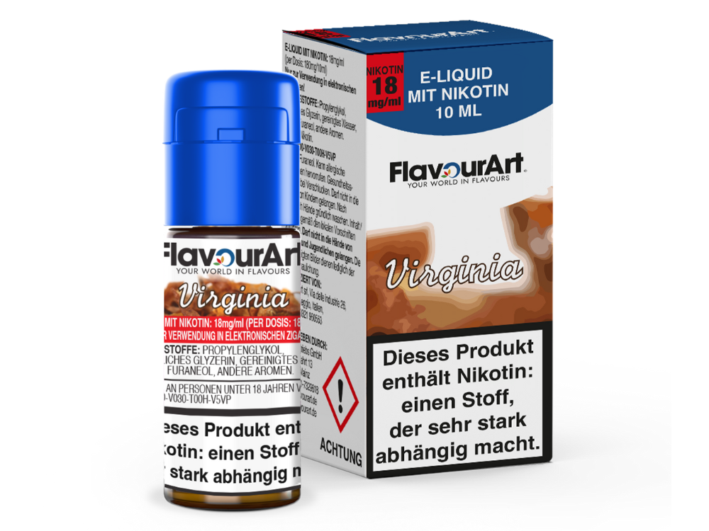 FlavourArt - Virginia E-Zigaretten Liquid