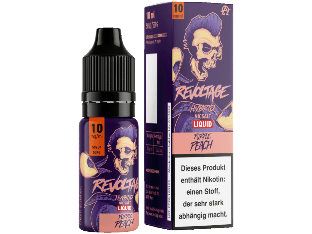 Revoltage - Purple Peach - Hybrid Nikotinsalz Liquid