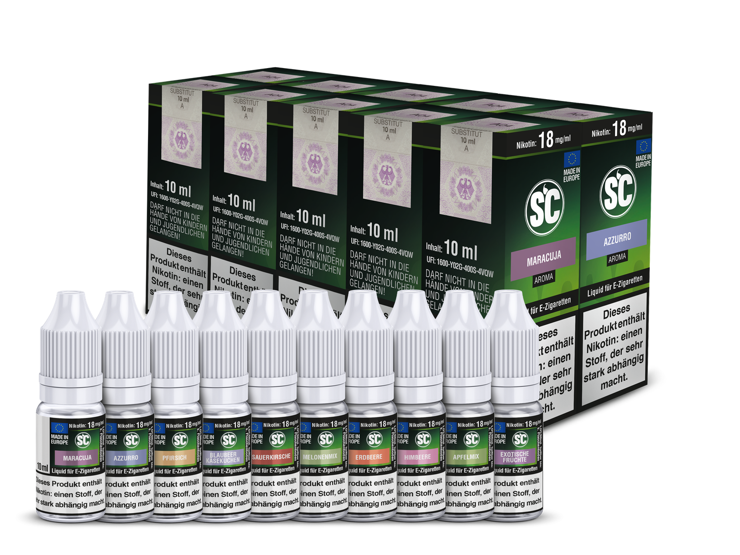 SC Liquid - Fruit Probierbox