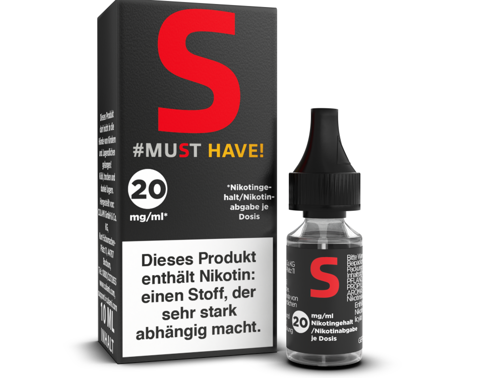 Must Have - S - Nikotinsalz Liquid 20 mg/ml