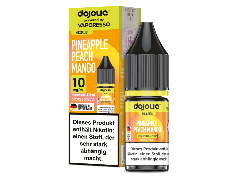 Vaporesso - Dojoliq - Pineapple Peach Mango - Nikotinsalz Liquid