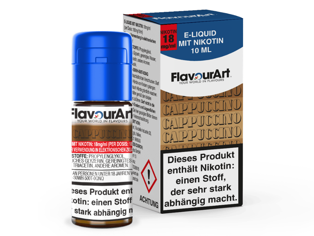 FlavourArt - Cappuccino E-Zigaretten Liquid