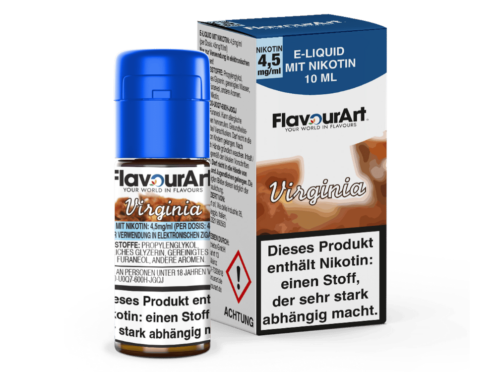 FlavourArt - Virginia E-Zigaretten Liquid