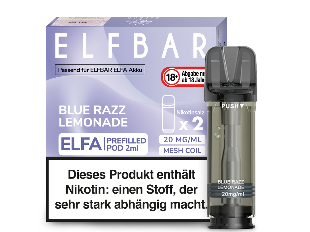 Elfbar - Elfa Pod (2 Stück pro Packung)
