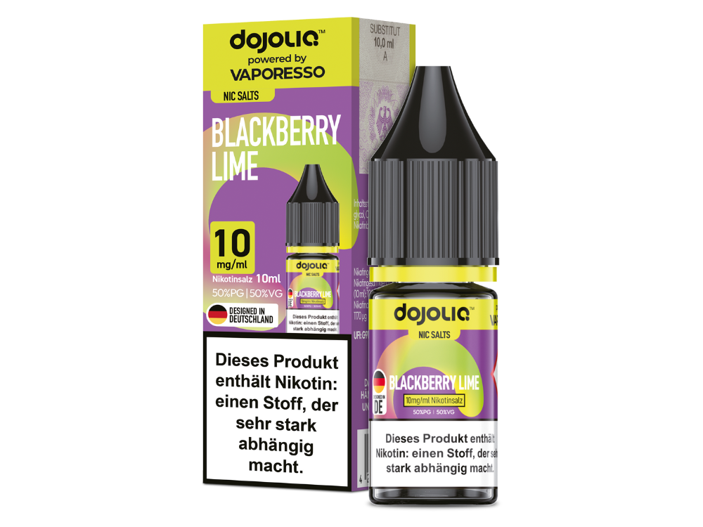 Vaporesso - Dojoliq - Blackberry Lime - Nikotinsalz Liquid