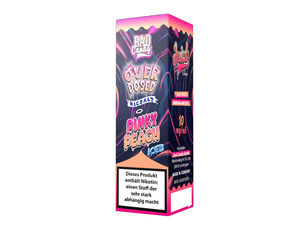Bad Candy Liquids - Juicd - Overdosed Pinky Peach - Nikotinsalz Liquid