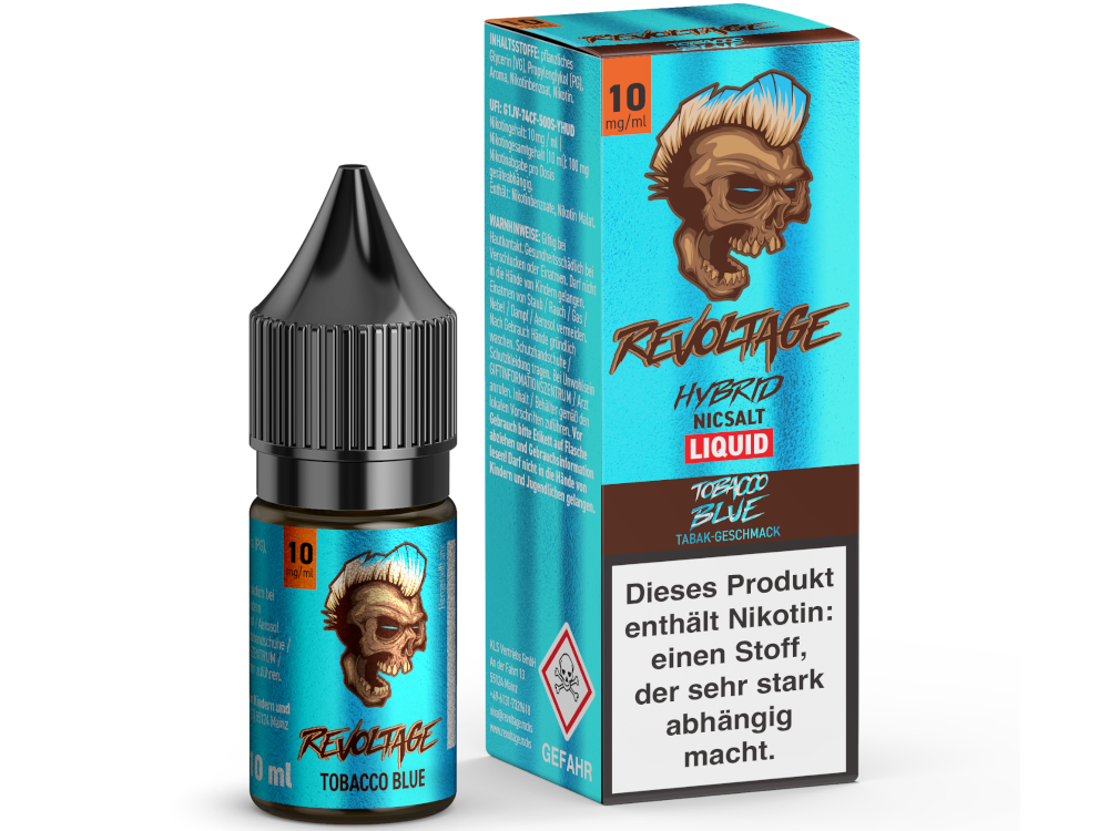 Revoltage - Tobacco Blue - Hybrid Nikotinsalz Liquid