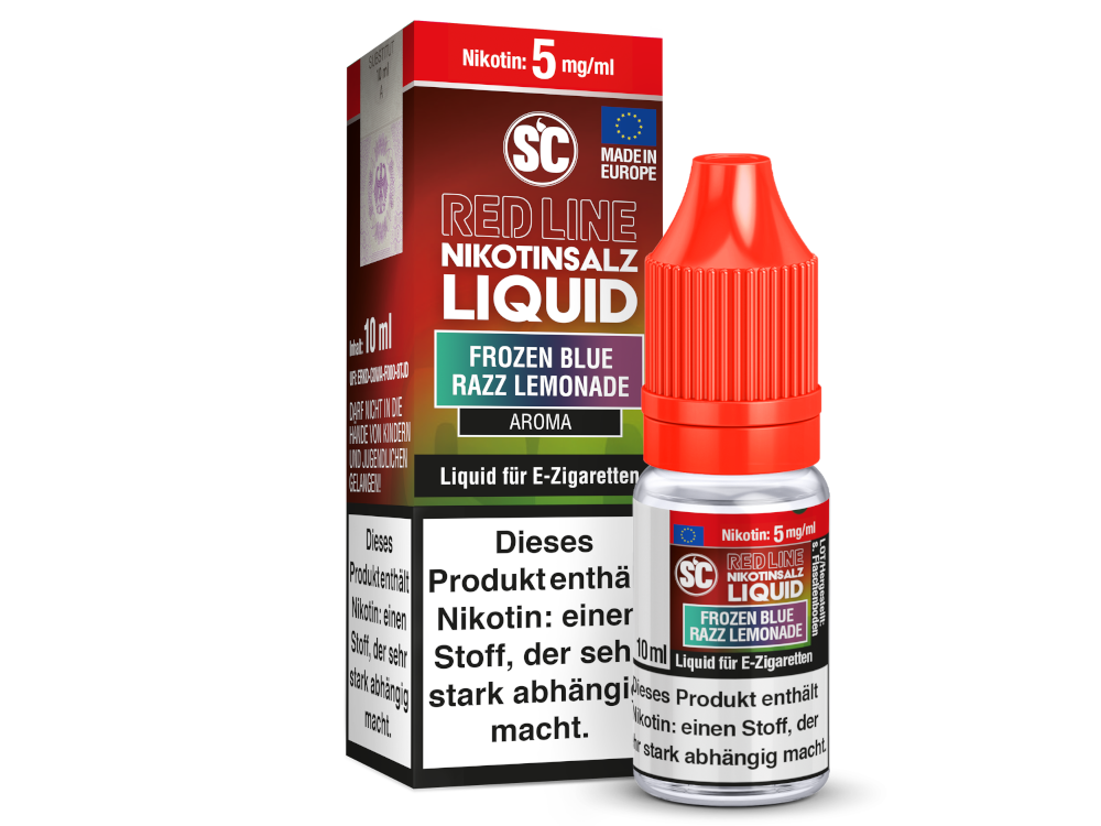 SC - Red Line - Frozen Blue Razz Lemonade - Nikotinsalz Liquid