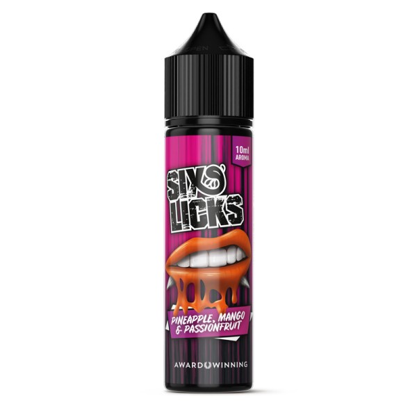 Six Licks - Pineapple Mango Passionsfruit - 10ml/60ml - Aromen