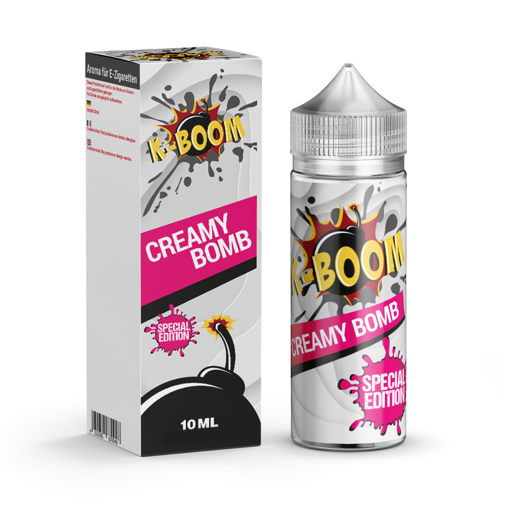 K-Boom Aroma - Creamy Bomb - 10ml/120ml - Aromen