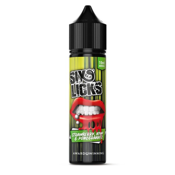 Six Licks - Strawberry Kiwi Pomegranate - 10ml/60ml - Aromen
