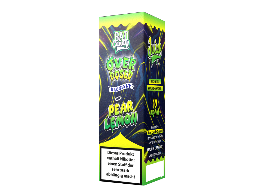 Bad Candy Liquids - Juicd - Overdosed Pear Lemon - Nikotinsalz Liquid