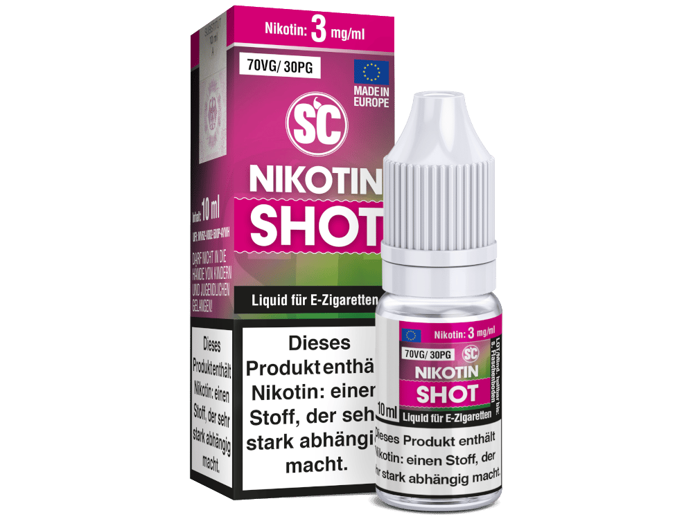 SC - 10 ml Nikotin Shot 70VG/30PG