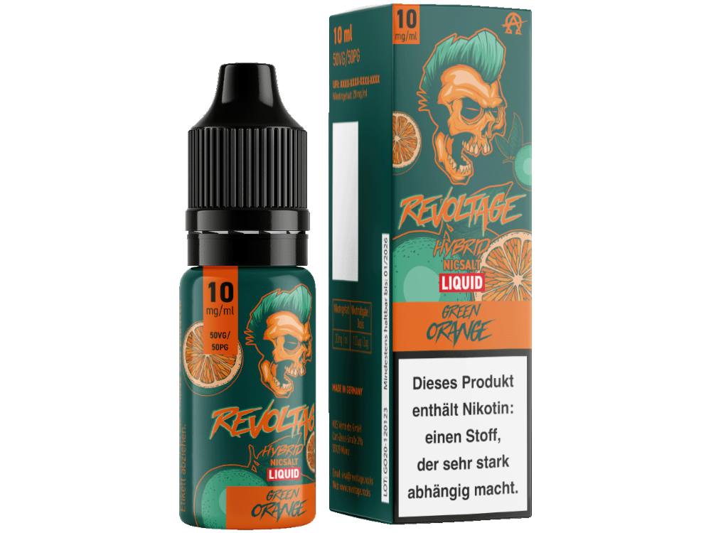 Revoltage - Green Orange - Hybrid Nikotinsalz Liquid