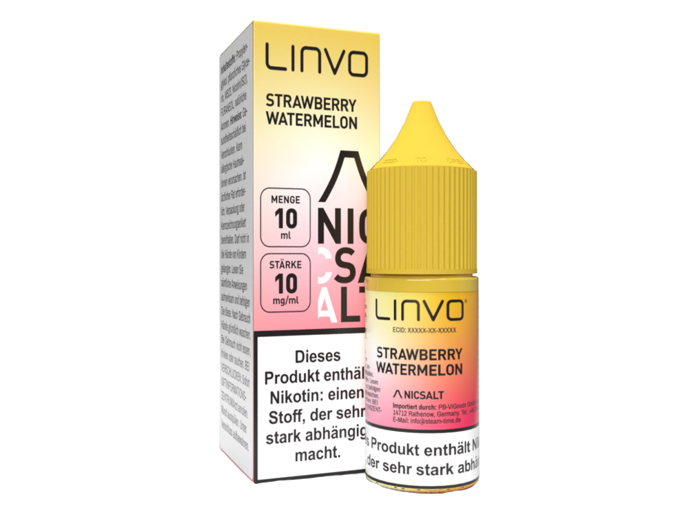 Linvo - Strawberry Watermelon - Nikotinsalz Liquid 20 mg/ml
